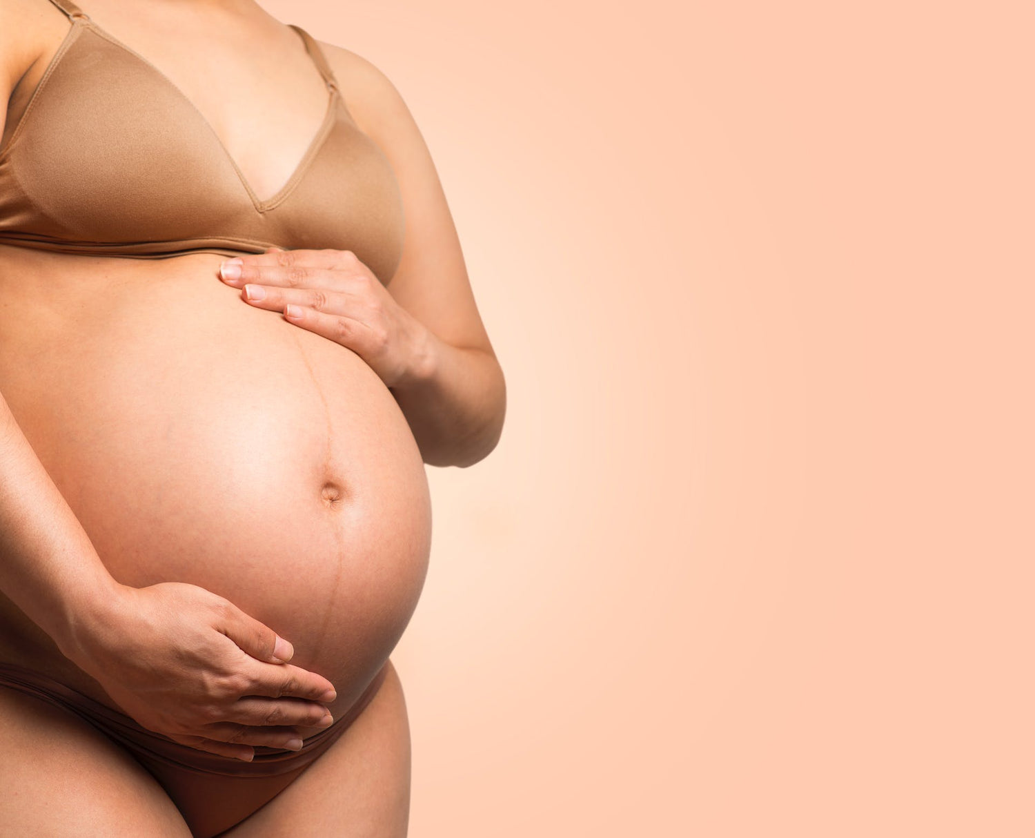 Engagement éthique. Photo de femme enceinte. Pour que le monde de demain soit meilleur .